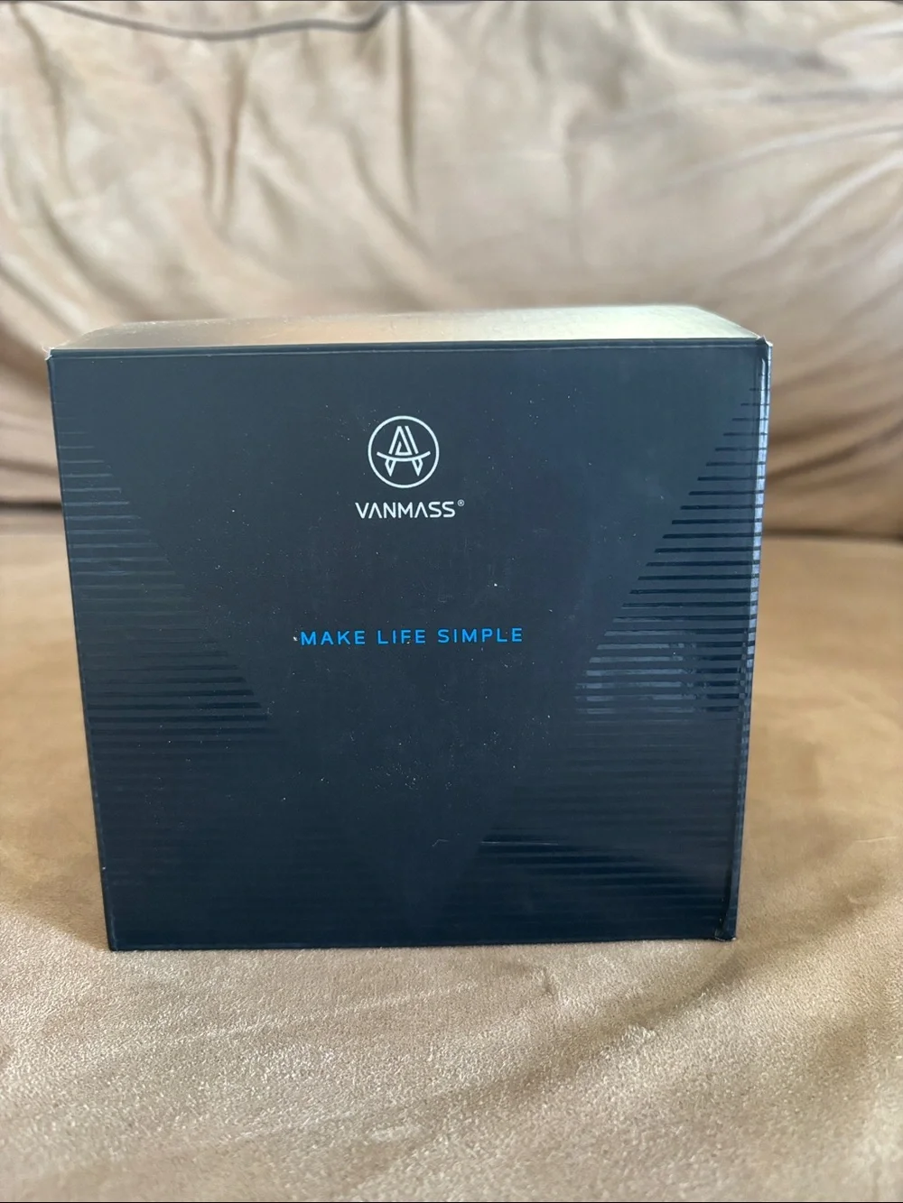 Black and Blue Portable Electronics Box